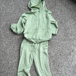 Nike Green Tracksuit Set